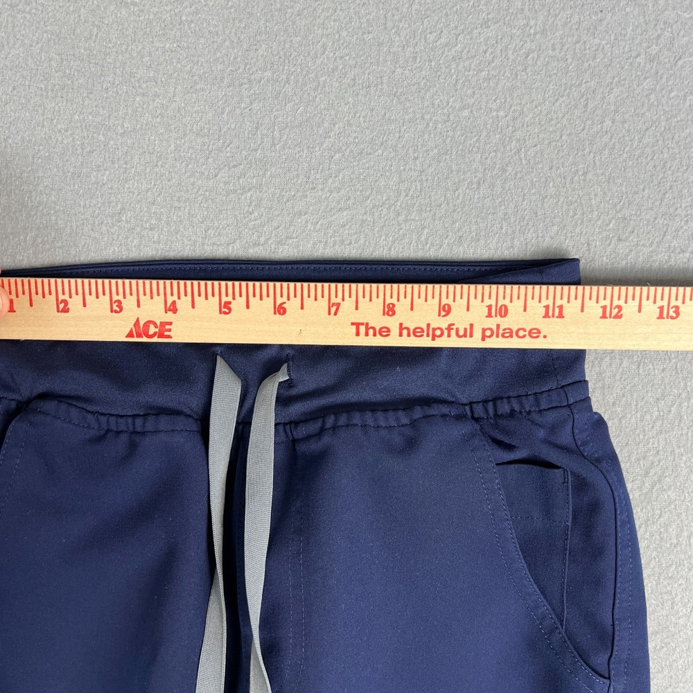 Figs Yola High Rise Slim Scrub Pants Womans XXS Stretch Comfort Pockets Medical - Picture 9 of 10